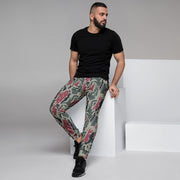 Brushstroke Persian Rose CAMO Mens Joggers - Men