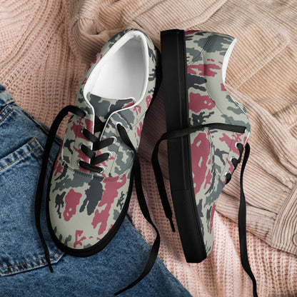 Iranian Island CAMO Mens Lace-Up Canvas Shoes - Lace-up