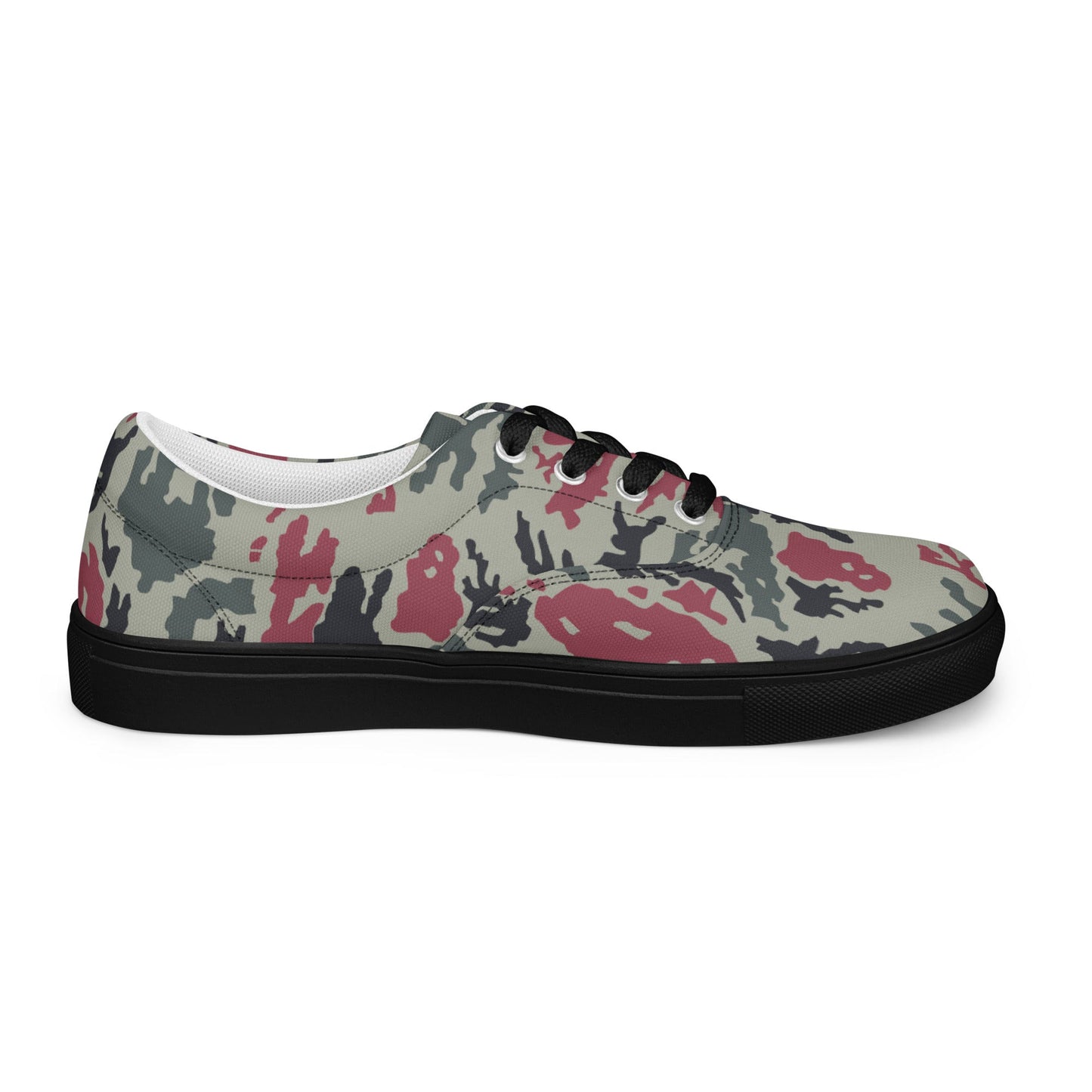 Iranian Island CAMO Mens Lace-Up Canvas Shoes - Lace-up