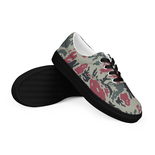 Iranian Island CAMO Mens Lace-Up Canvas Shoes - 5 - Lace-up