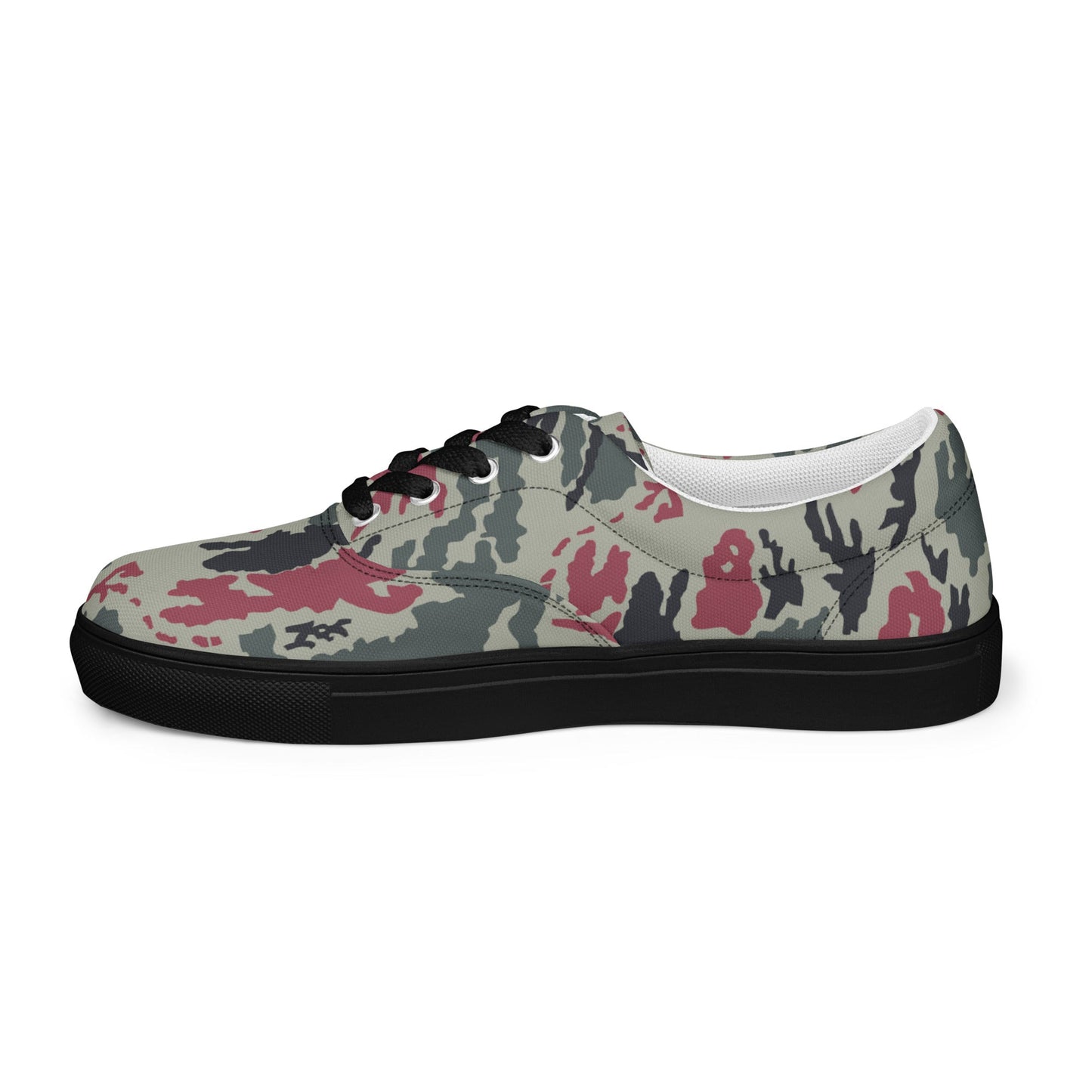 Iranian Island CAMO Mens Lace-Up Canvas Shoes - Lace-up