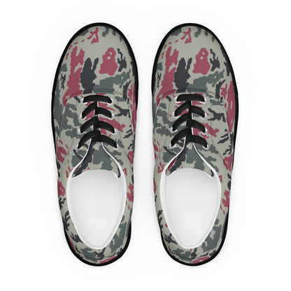 Iranian Island CAMO Mens Lace-Up Canvas Shoes - Lace-up
