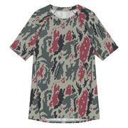 Brushstroke Persian Rose CAMO Mens Short-Sleeve Rash Guard - 2XS - SS
