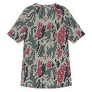 Brushstroke Persian Rose CAMO Mens Short-Sleeve Rash Guard - SS