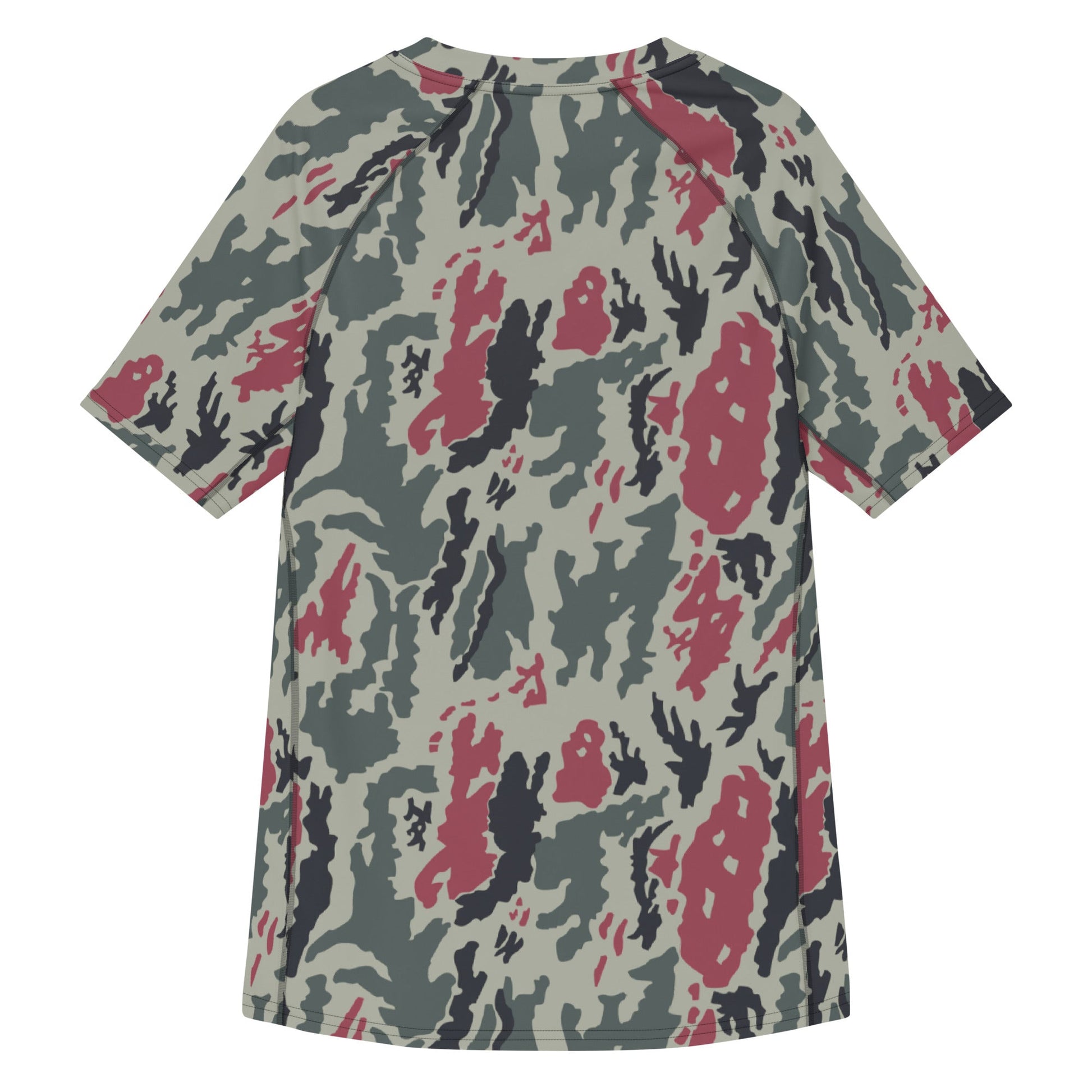Iranian Island CAMO Mens Short-Sleeve Rash Guard