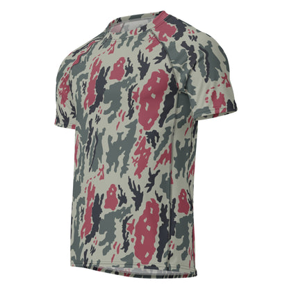 Iranian Island CAMO Mens Short-Sleeve Rash Guard