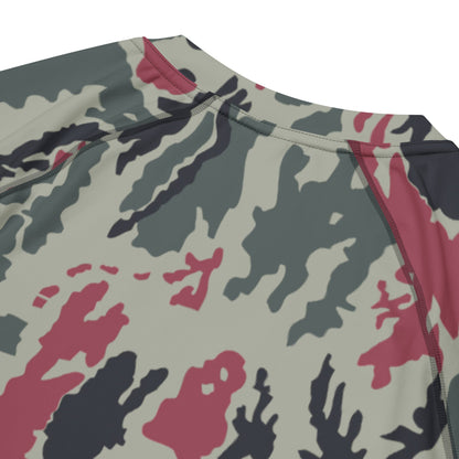 Iranian Island CAMO Mens Short-Sleeve Rash Guard