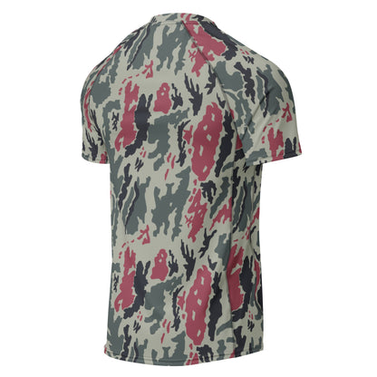 Iranian Island CAMO Mens Short-Sleeve Rash Guard