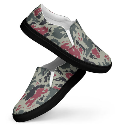 Iranian Island CAMO Mens Slip-On Canvas Shoes