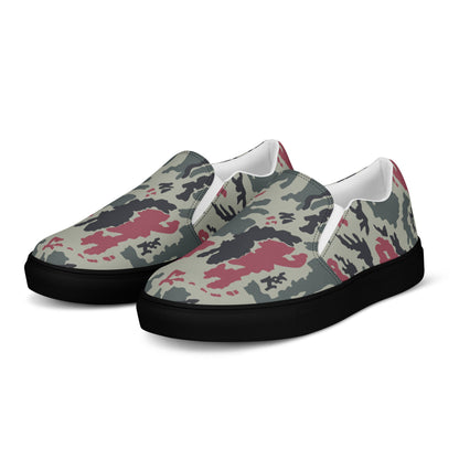 Iranian Island CAMO Mens Slip-On Canvas Shoes