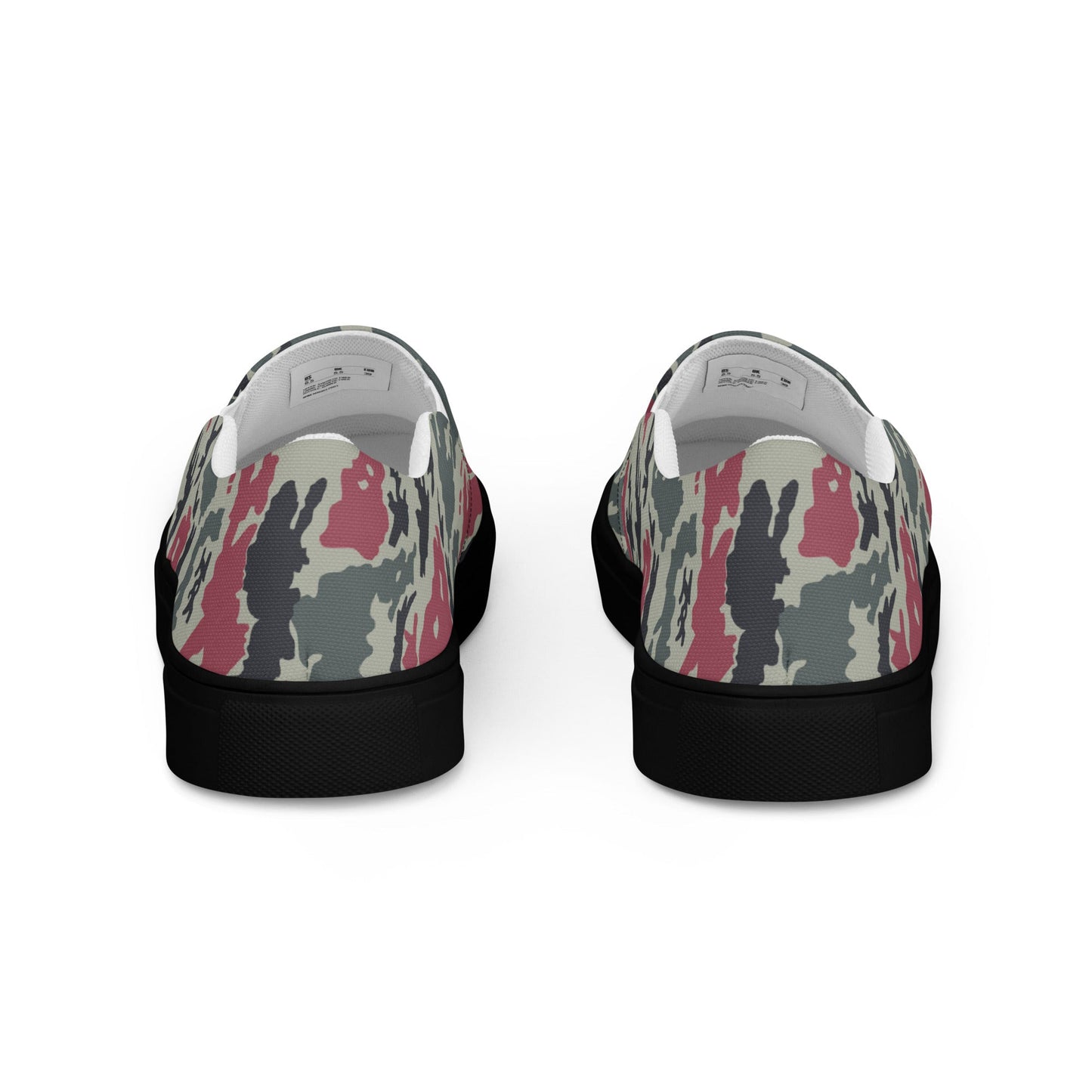 Iranian Island CAMO Mens Slip-On Canvas Shoes