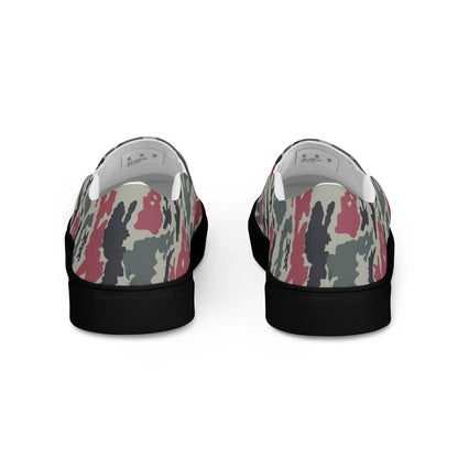 Iranian Island CAMO Mens Slip-On Canvas Shoes