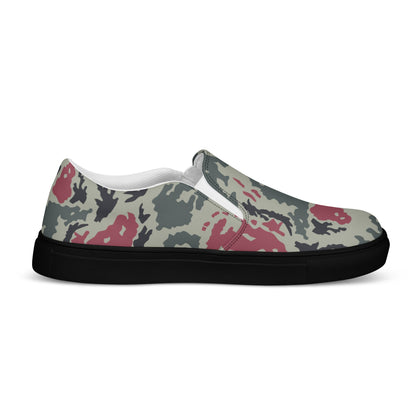 Iranian Island CAMO Mens Slip-On Canvas Shoes