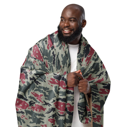 Iranian Island CAMO Sherpa Blanket