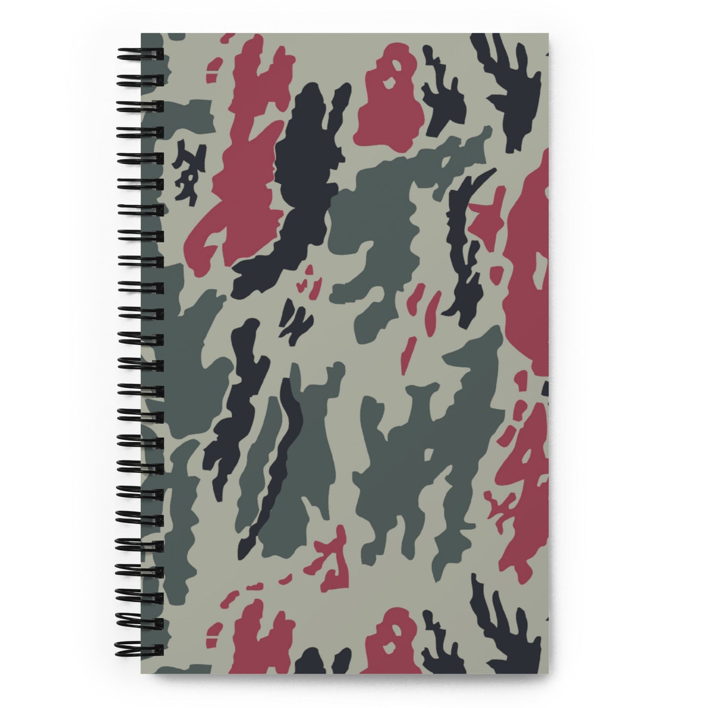Iranian Island CAMO Spiral Notebook