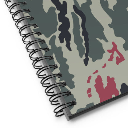Iranian Island CAMO Spiral Notebook