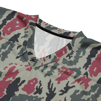 Iranian Island CAMO Unisex American Football Jersey