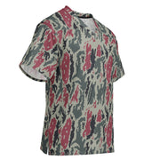Brushstroke Persian Rose CAMO Unisex American Football Jersey