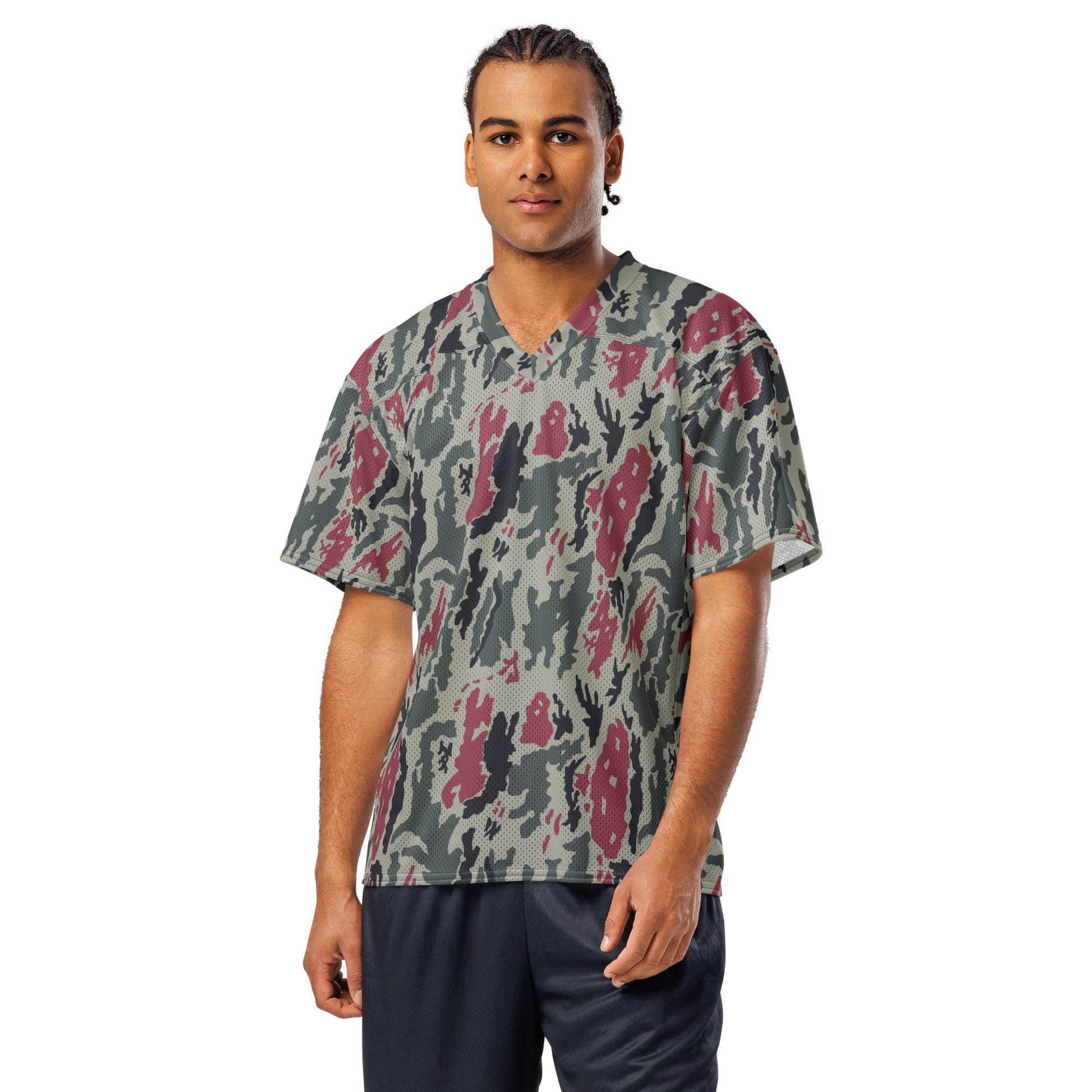 Iranian Island CAMO Unisex American Football Jersey