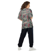 Brushstroke Persian Rose CAMO Unisex American Football Jersey