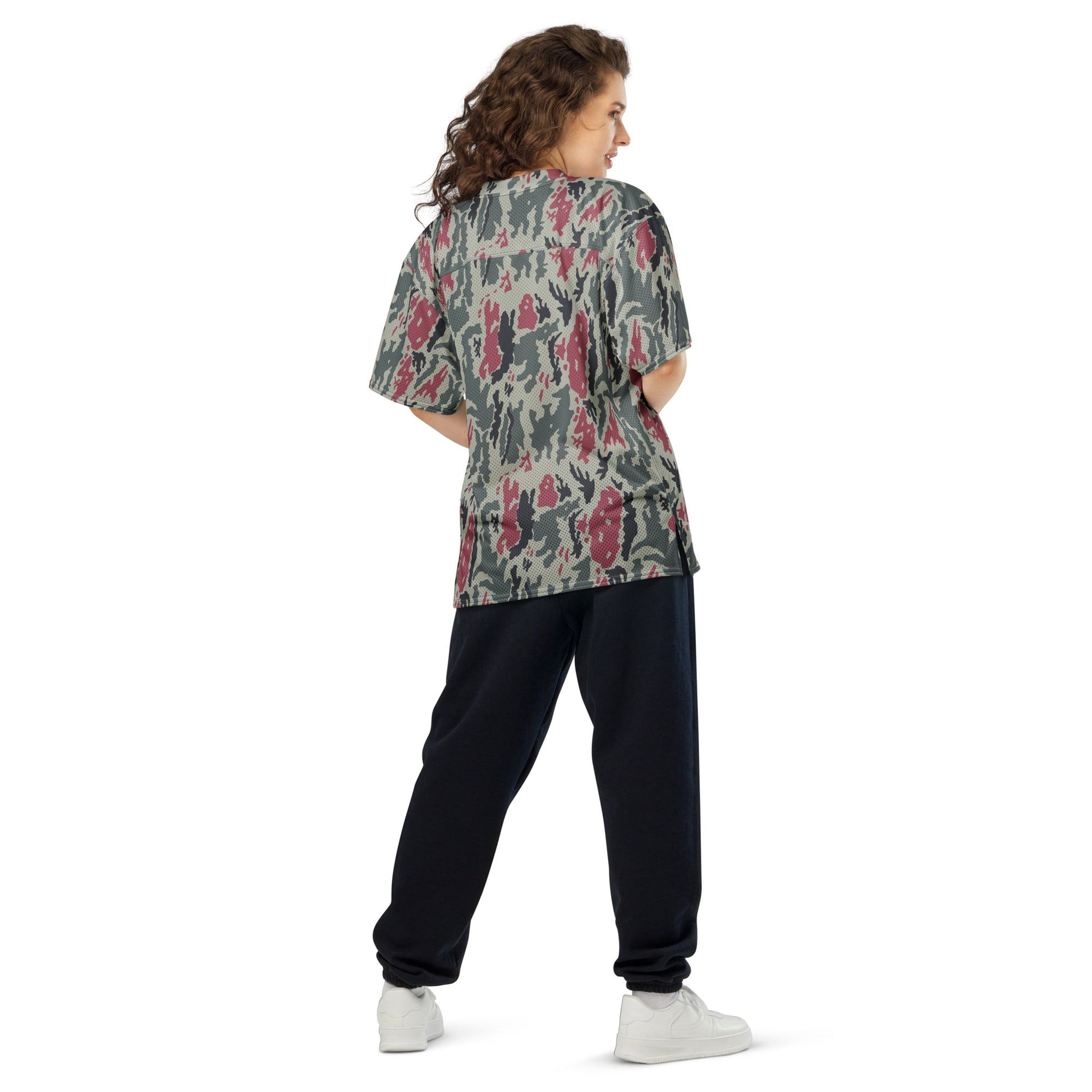Iranian Island CAMO Unisex American Football Jersey