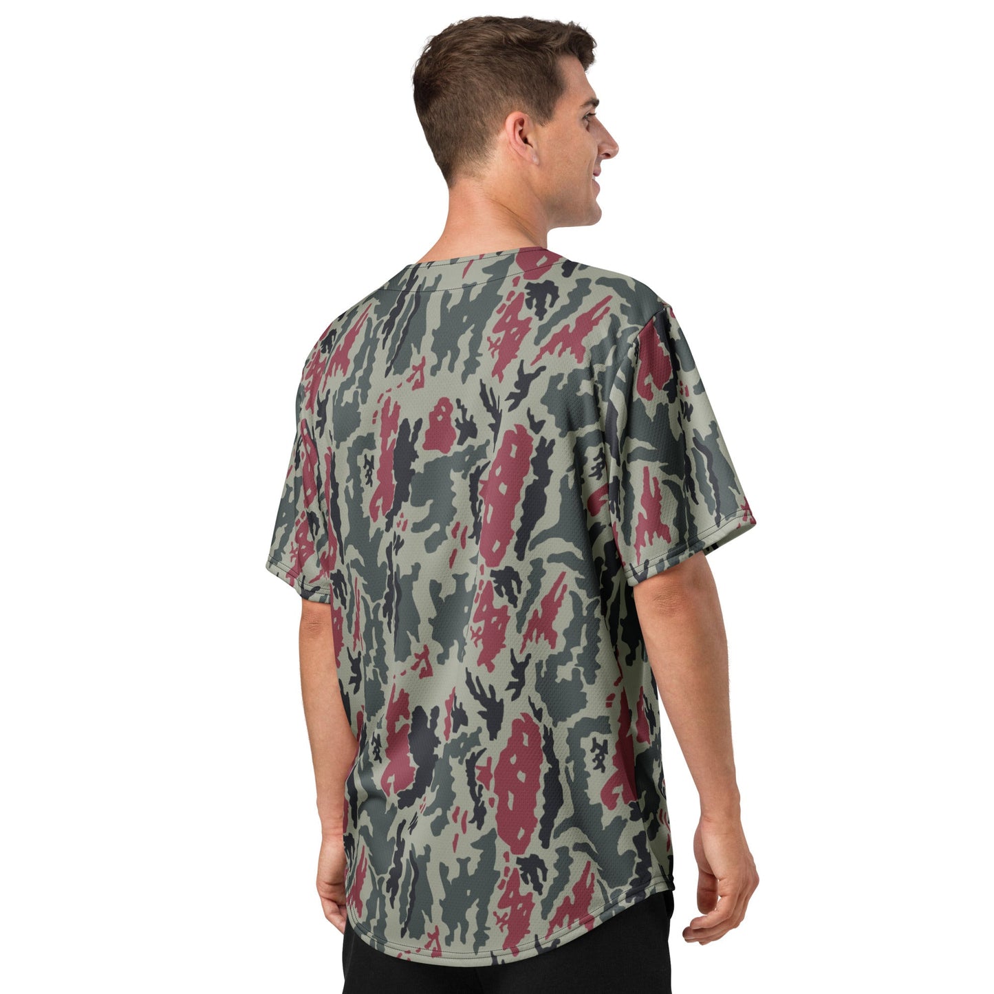Iranian Island CAMO Unisex Baseball Jersey