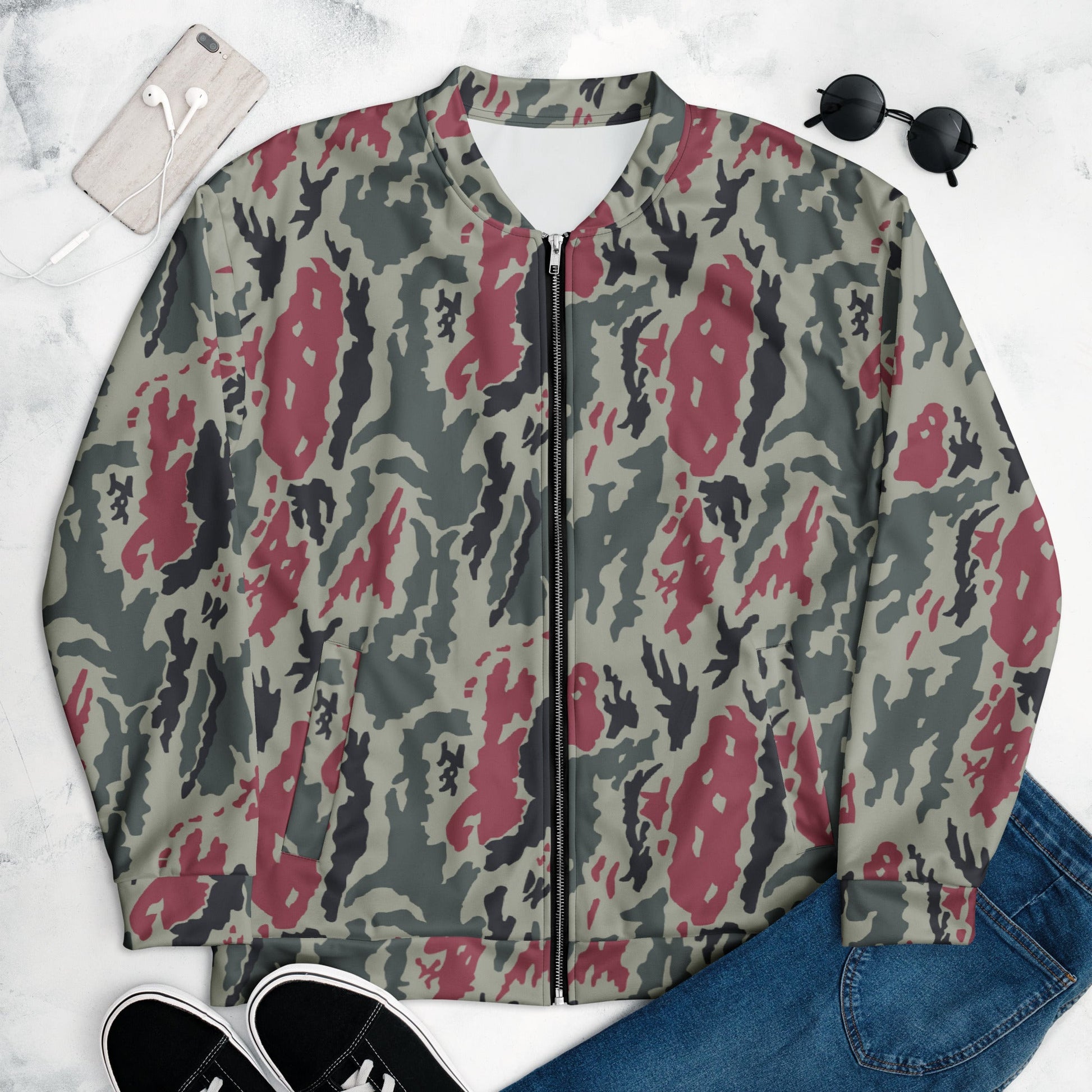 Iranian Island CAMO Unisex Bomber Jacket