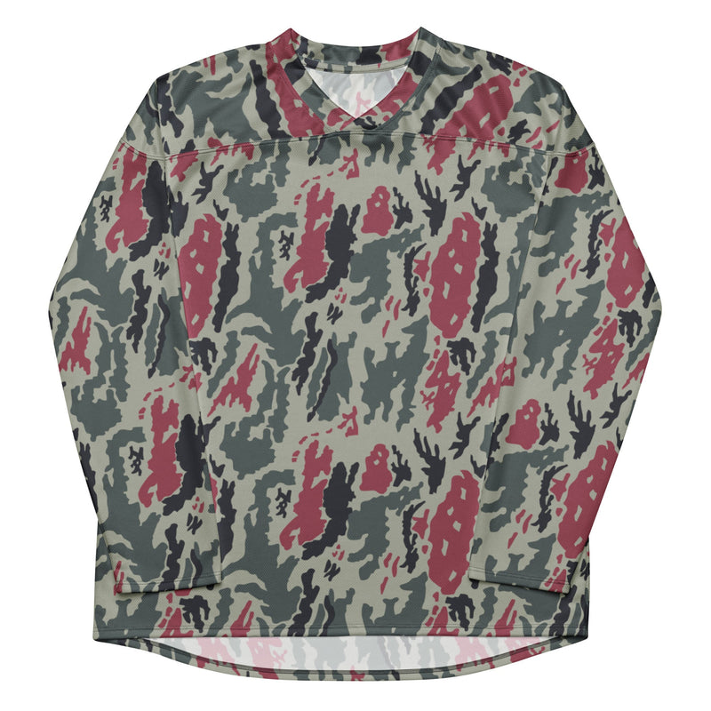 Brushstroke Persian Rose CAMO Unisex Hockey Fan Jersey