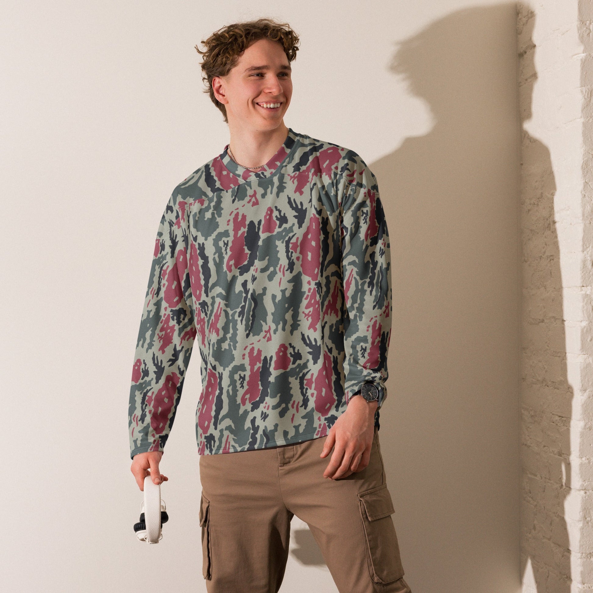 Iranian Island CAMO Unisex Hockey Fan Jersey