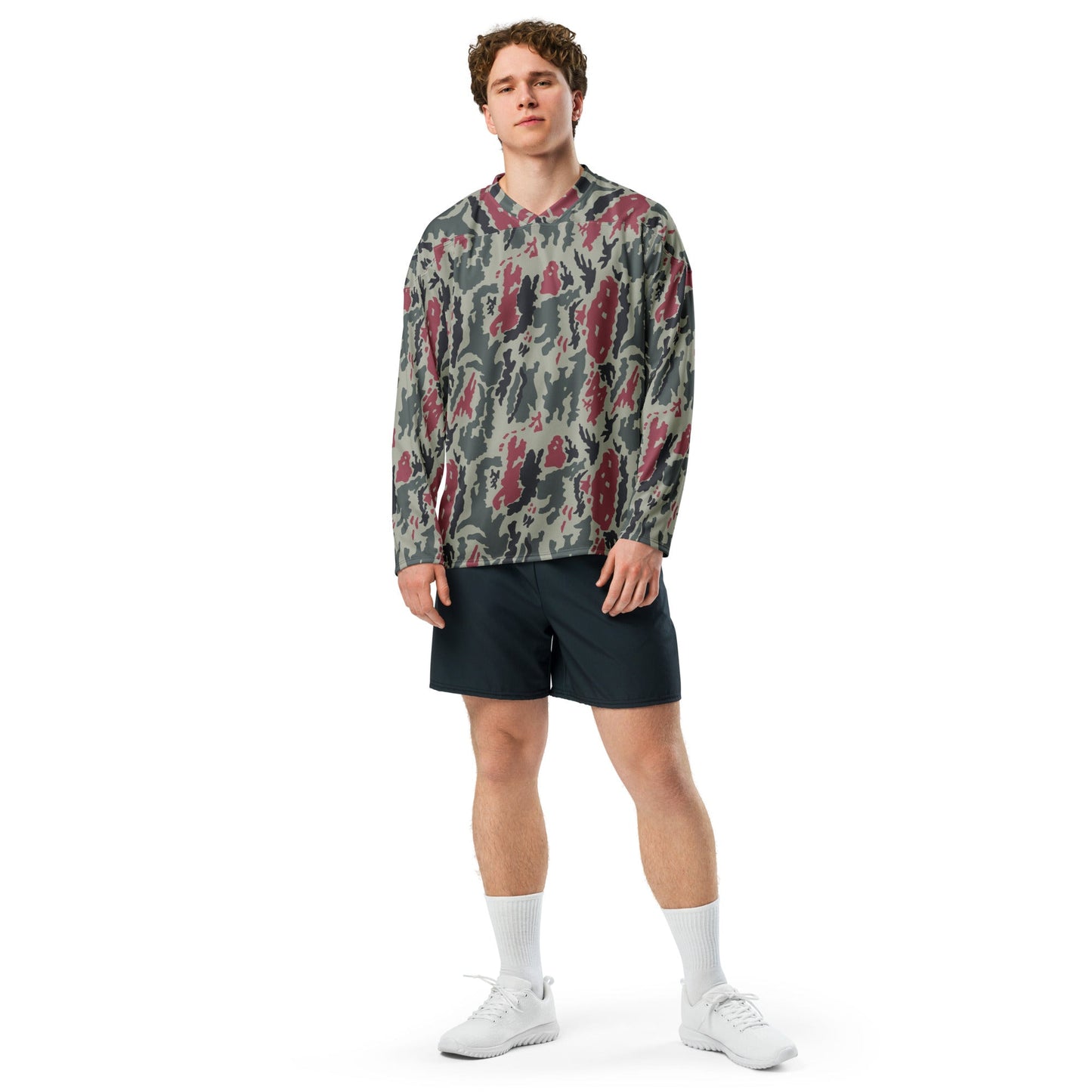Iranian Island CAMO Unisex Hockey Fan Jersey