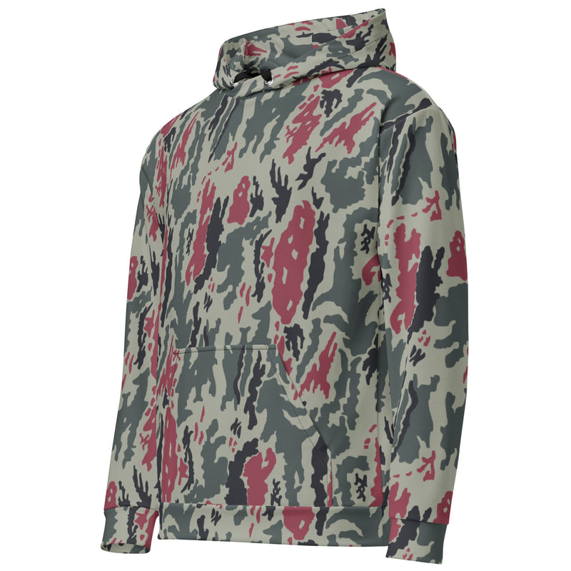 Brushstroke Persian Rose CAMO Unisex Hoodie
