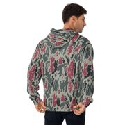 Brushstroke Persian Rose CAMO Unisex Hoodie
