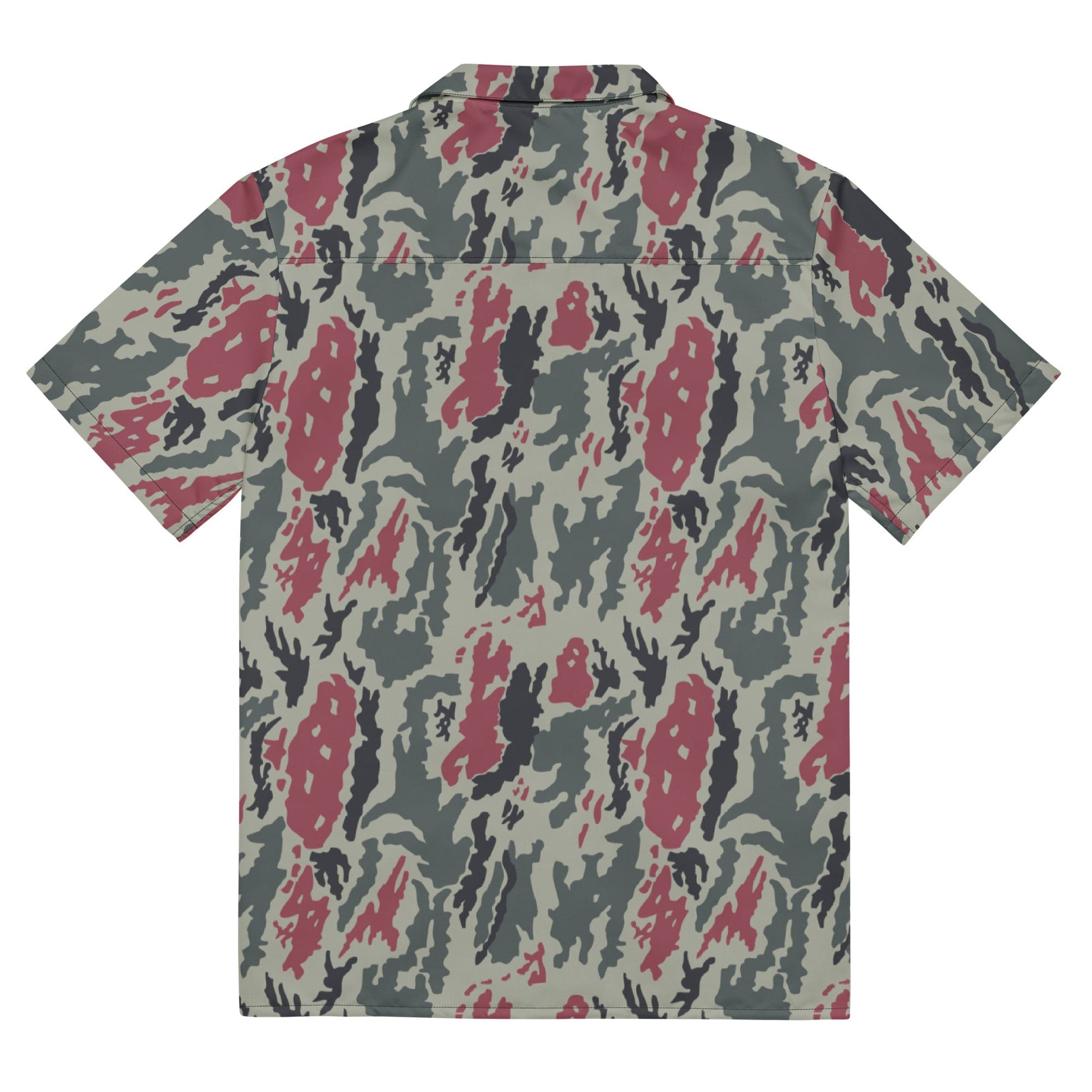 Iranian Island CAMO Unisex Short-Sleeve Button Shirt