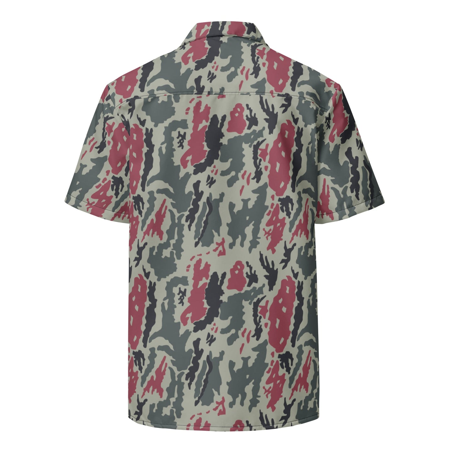 Iranian Island CAMO Unisex Short-Sleeve Button Shirt