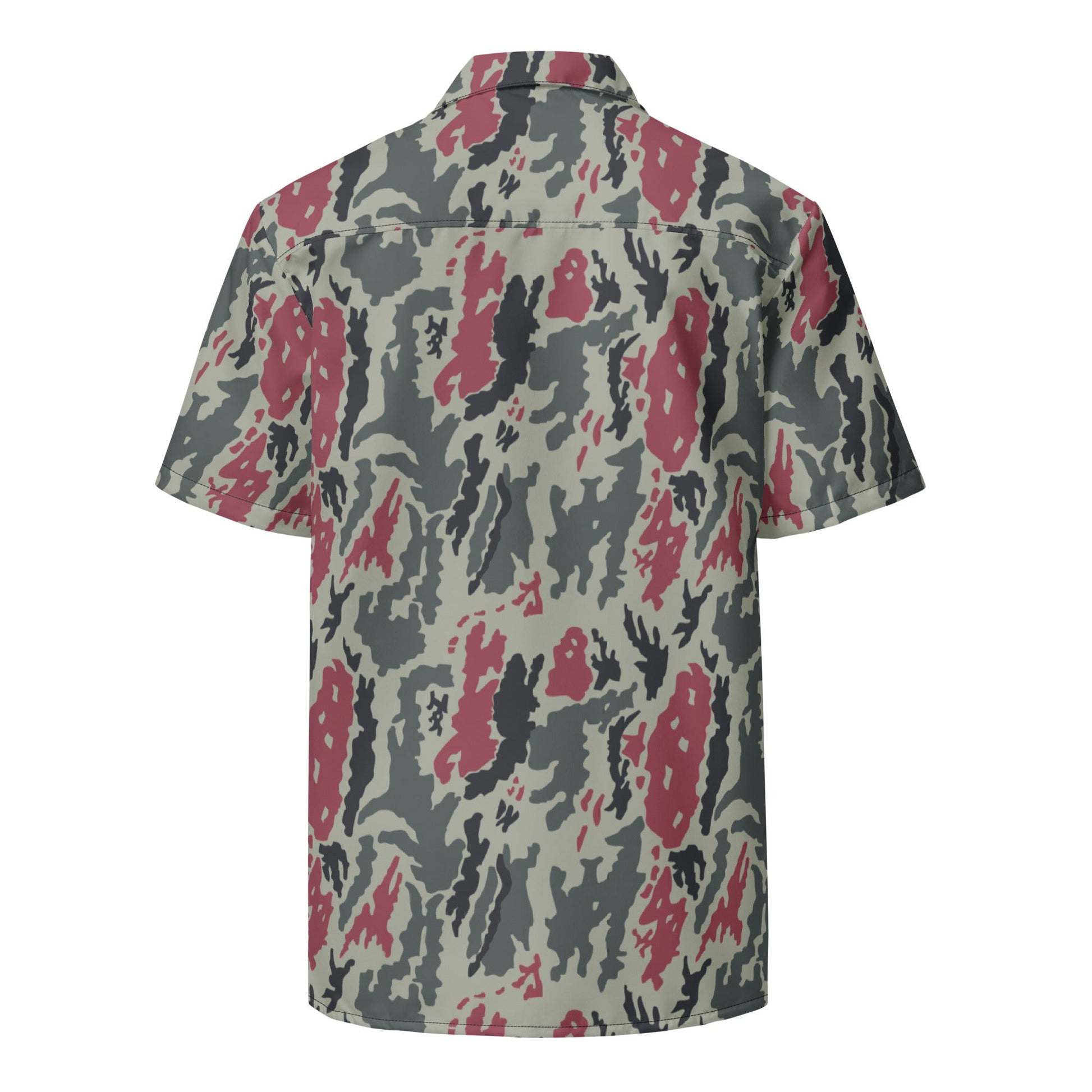 Iranian Island CAMO Unisex Short-Sleeve Button Shirt