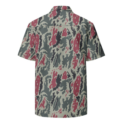 Iranian Island CAMO Unisex Short-Sleeve Button Shirt