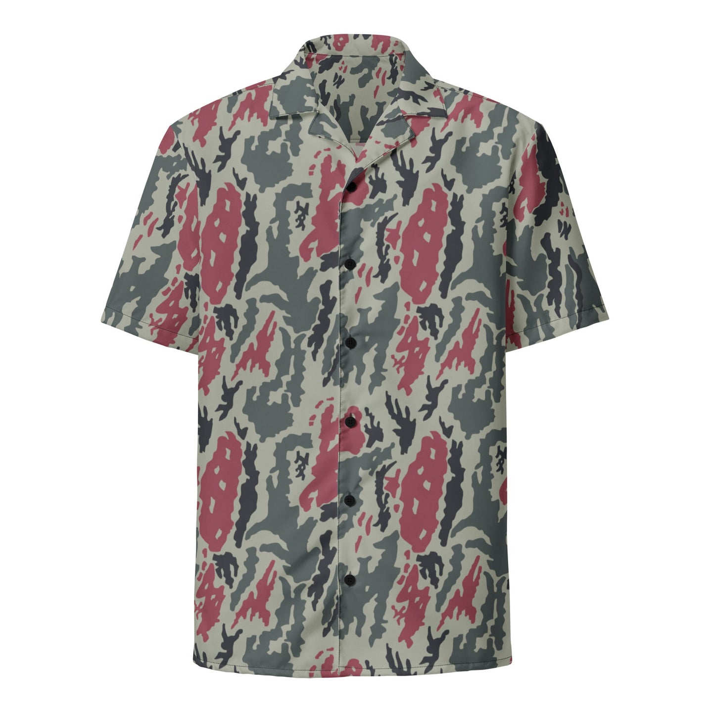 Iranian Island CAMO Unisex Short-Sleeve Button Shirt
