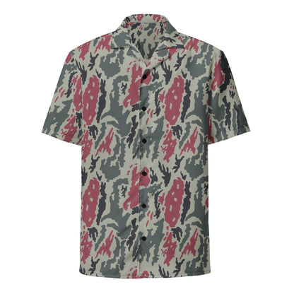 Iranian Island CAMO Unisex Short-Sleeve Button Shirt