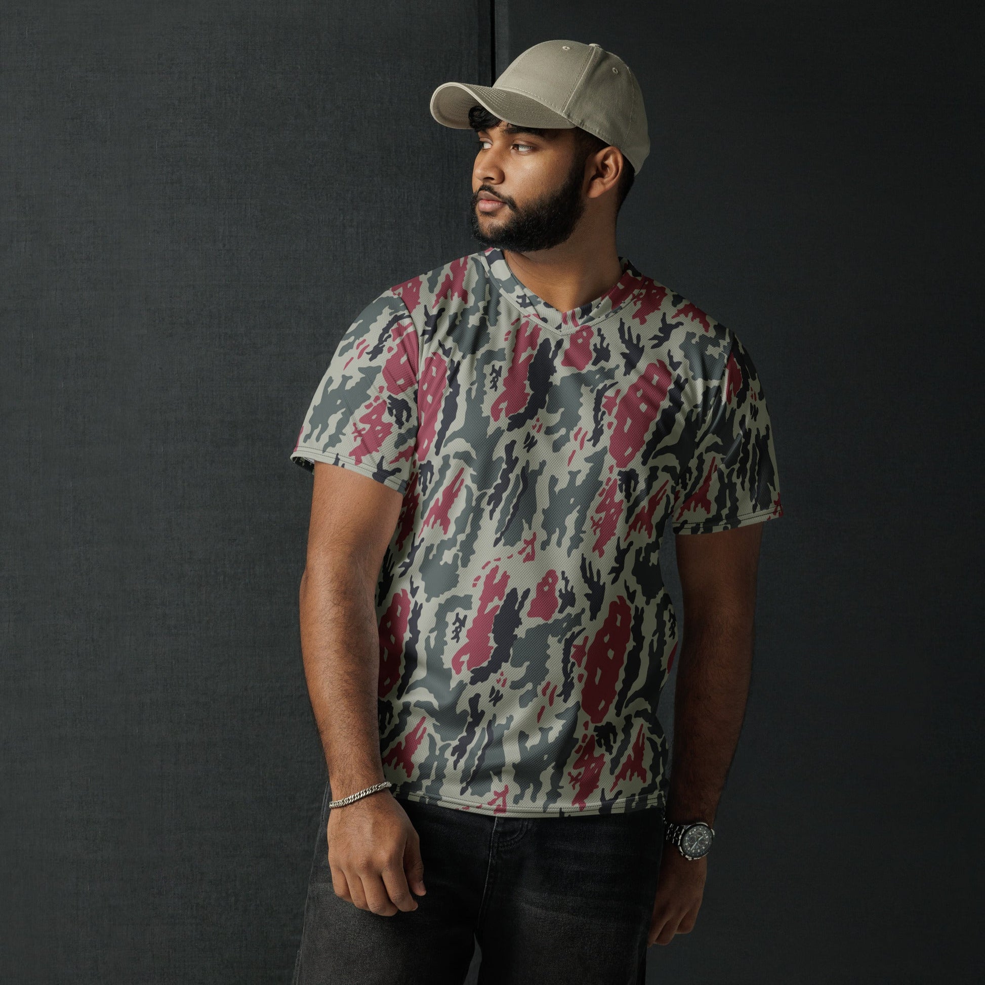 Iranian Island CAMO Unisex Sports Jersey