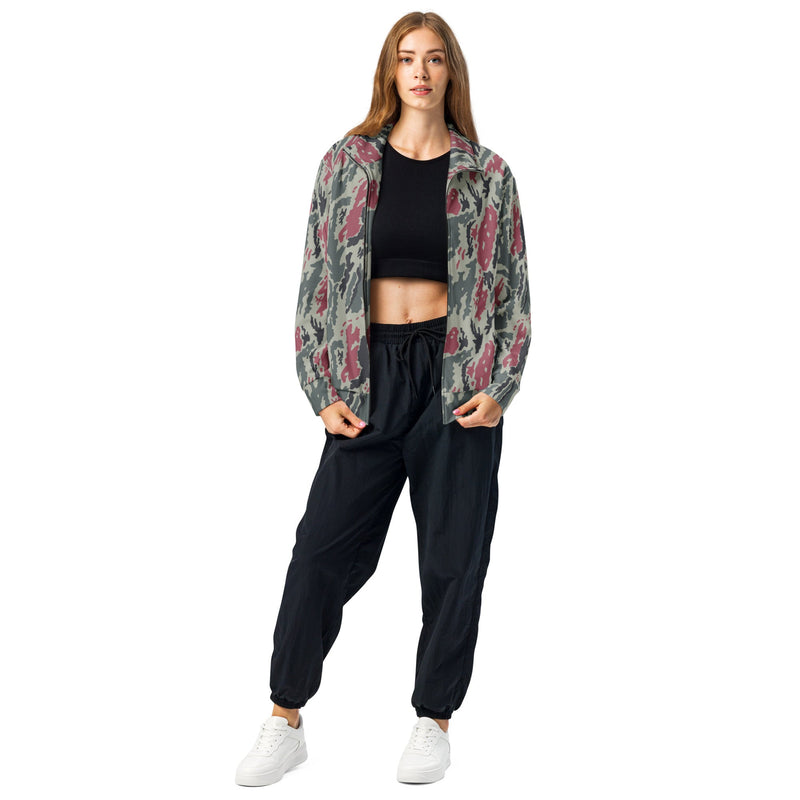 Brushstroke Persian Rose CAMO Unisex Track Jacket