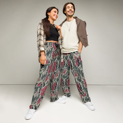 Iranian Island CAMO Unisex Wide-Leg Joggers - 2XS