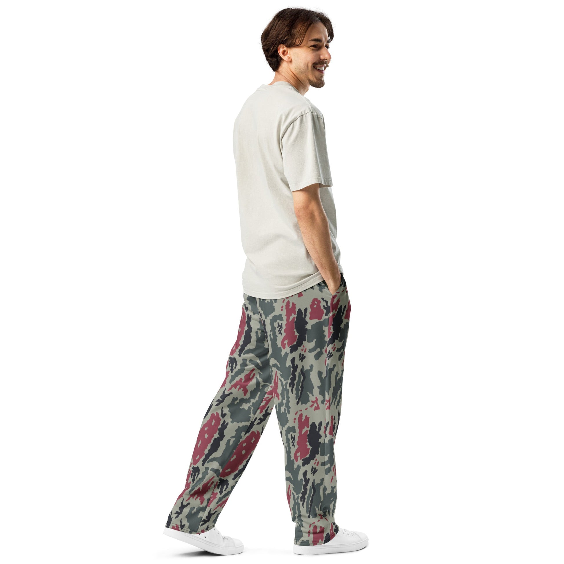 Iranian Island CAMO Unisex Wide-Leg Joggers