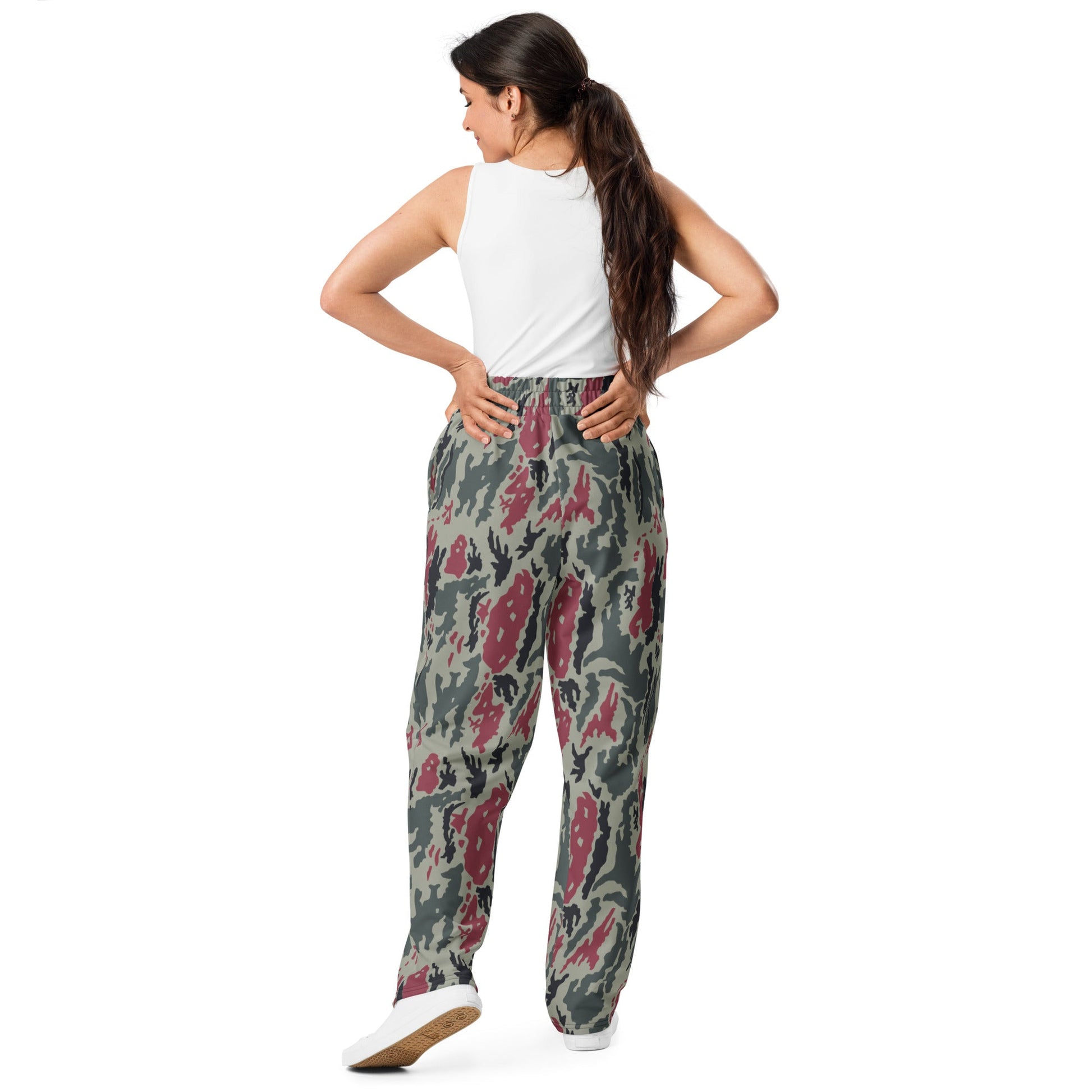 Iranian Island CAMO Unisex Wide-Leg Joggers