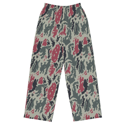 Iranian Island CAMO Unisex Wide-Leg Leisure Pants - 2XS