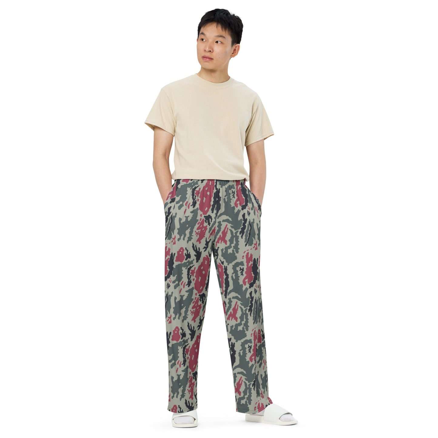 Iranian Island CAMO Unisex Wide-Leg Leisure Pants