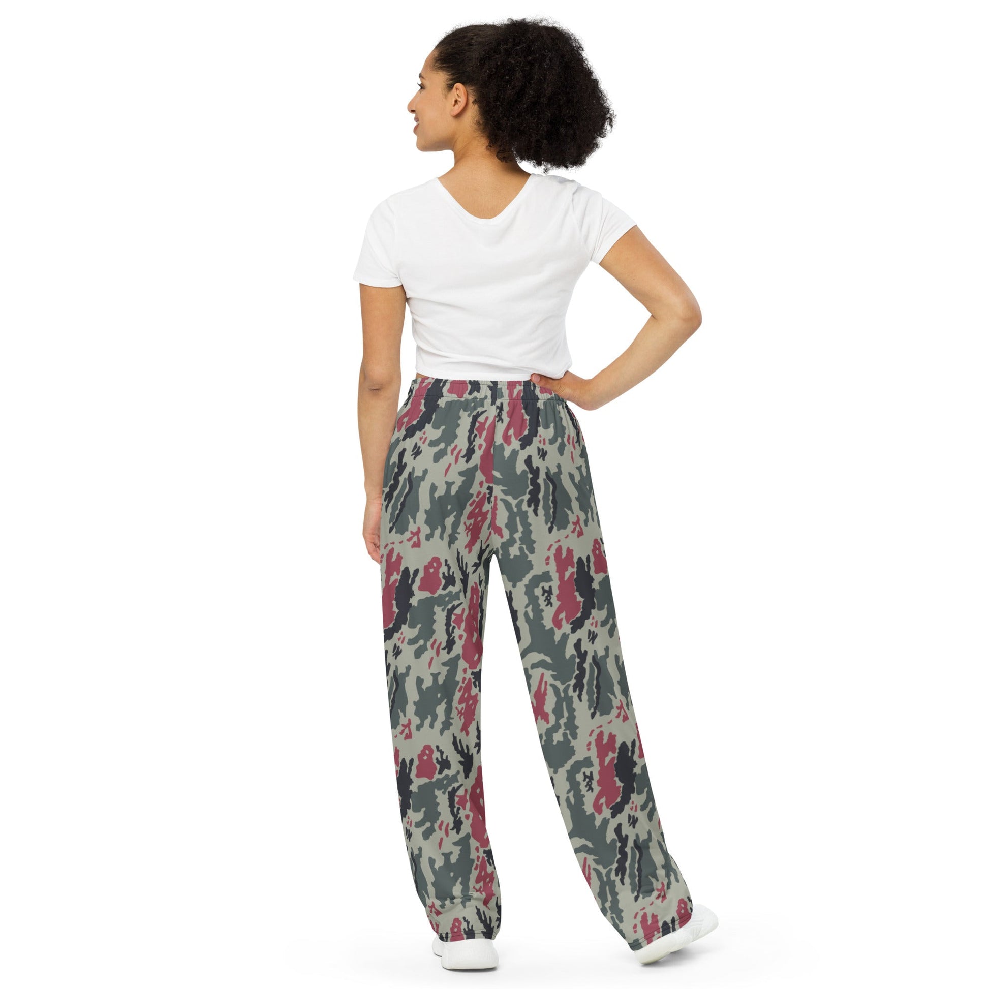 Iranian Island CAMO Unisex Wide-Leg Leisure Pants