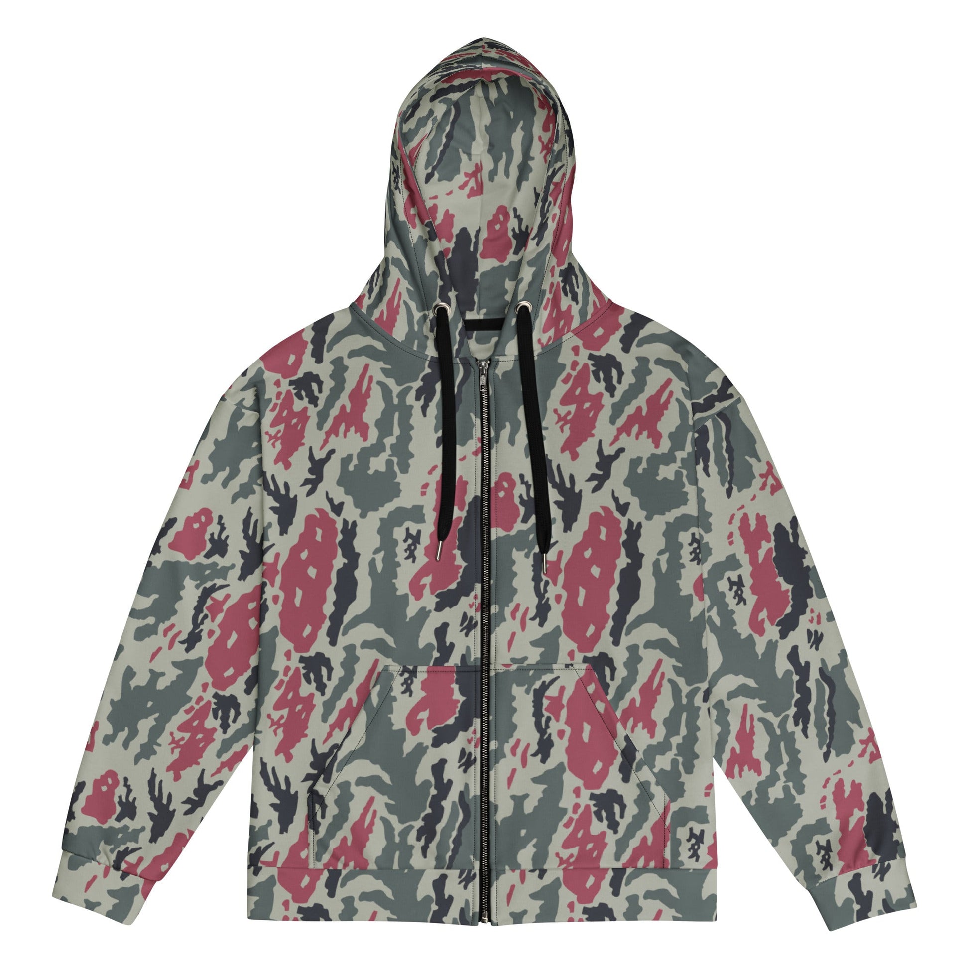 Iranian Island CAMO Unisex Zip Hoodie - 2XS