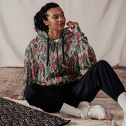 Brushstroke Persian Rose CAMO Unisex Zip Hoodie