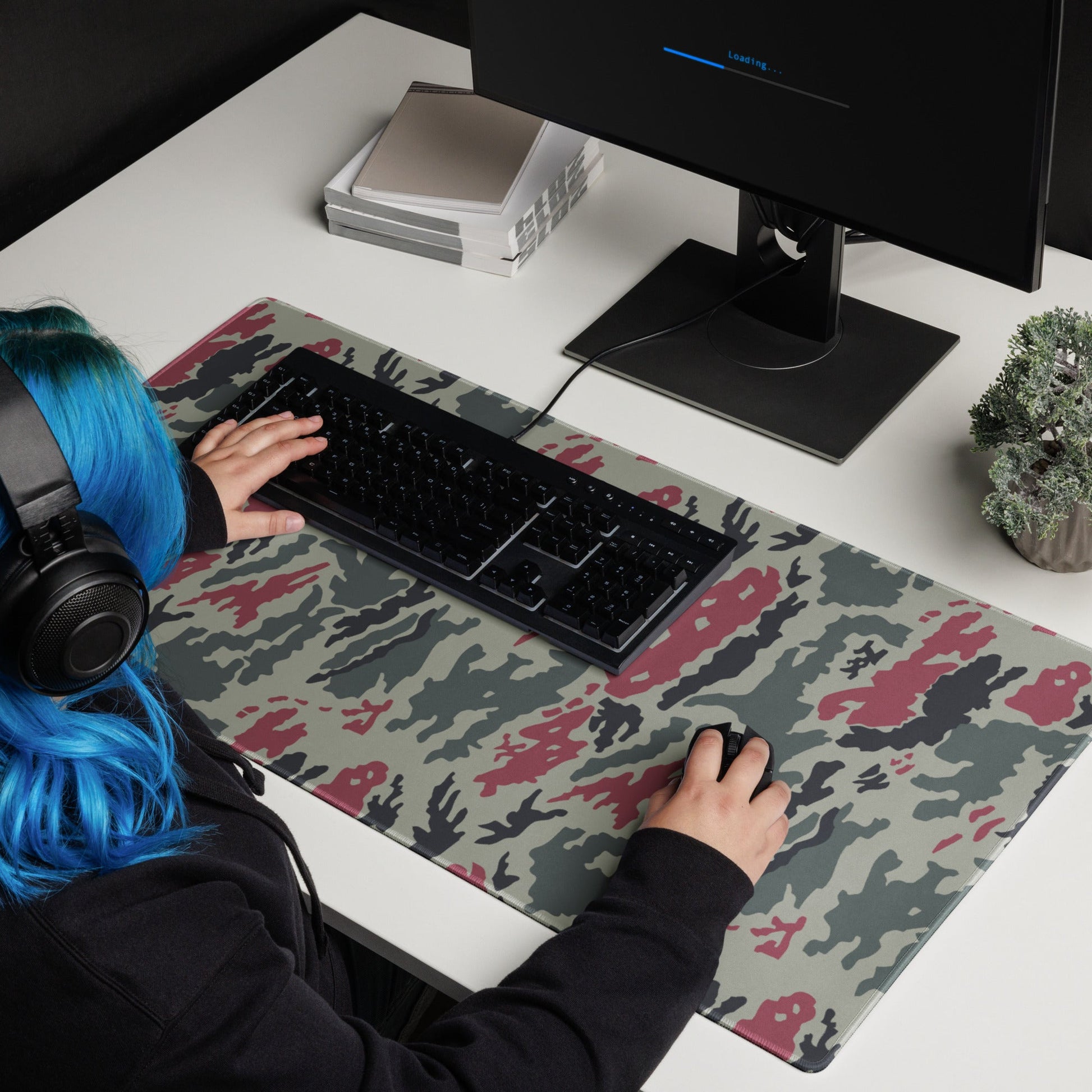 Iranian Island CAMO Universal Large Desk Pad
