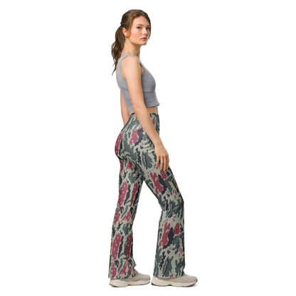 Iranian Island CAMO Womens Flare Leggings
